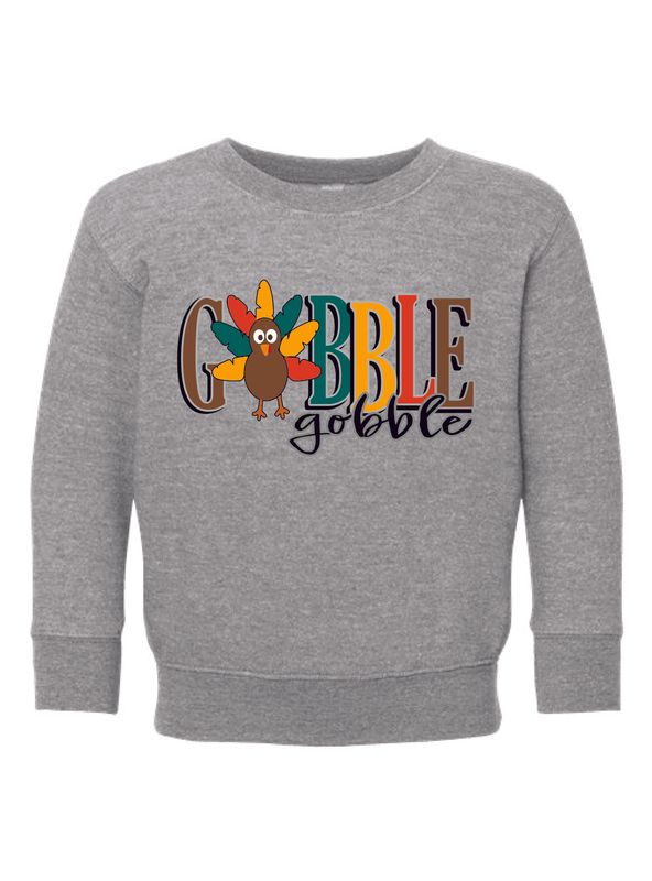 Fall - Rabbit Skins Toddler Crewneck _ Gobble RS3317