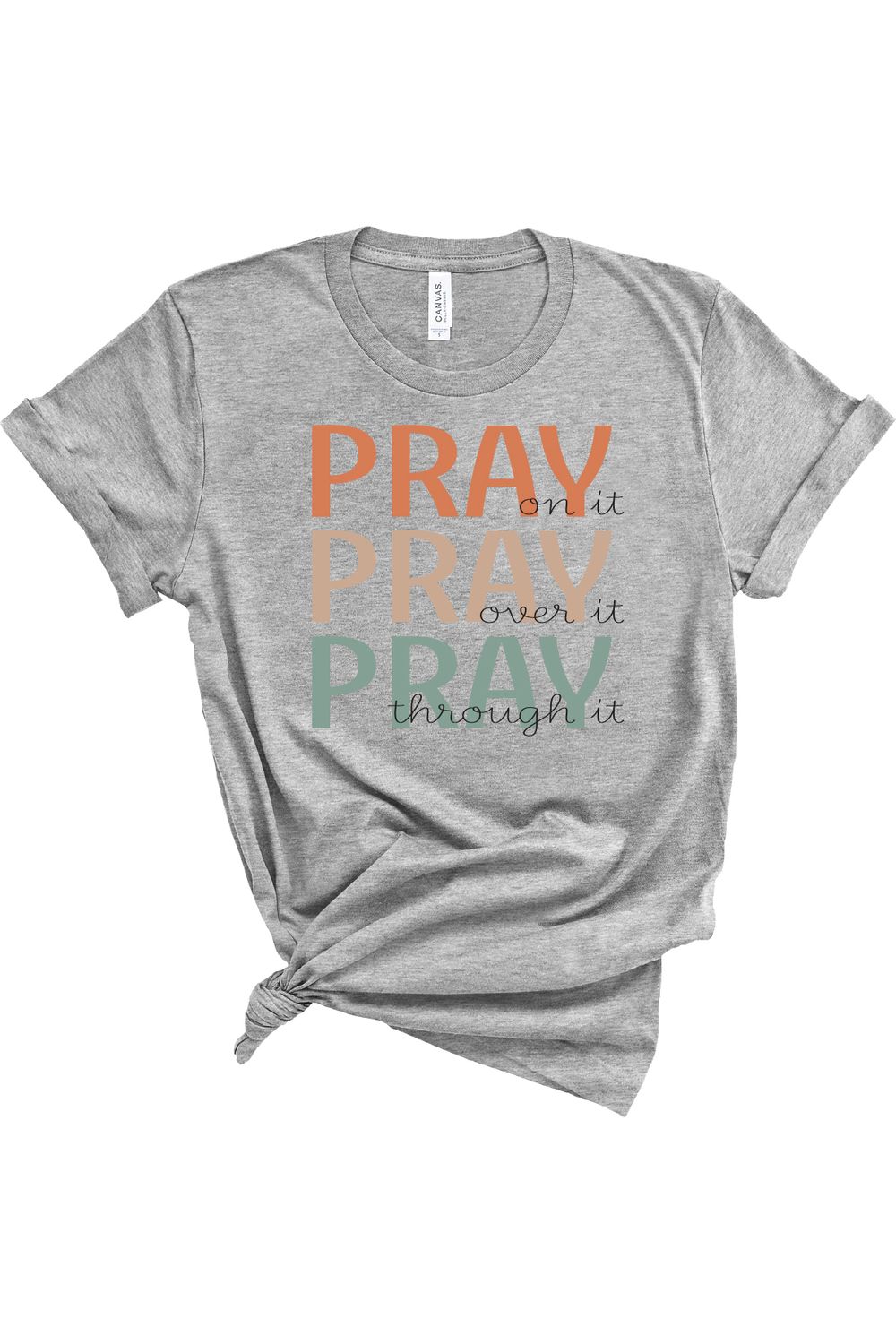 The More Store_ BELLA+CANVAS ® Unisex Triblend Short Sleeve Tee _ 3Pray