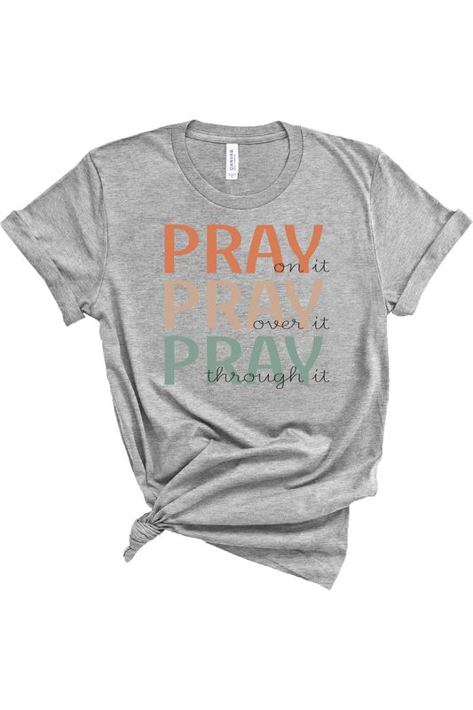The More Store_ BELLA+CANVAS ® Unisex Triblend Short Sleeve Tee _ 3Pray