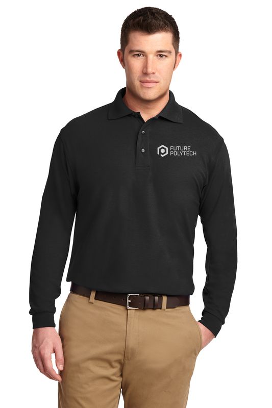 FPT - Port Authority® Tall Silk Touch™ Long Sleeve Polo _ TLK500LS