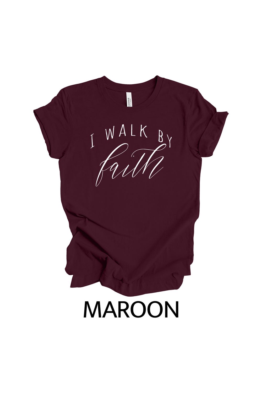 TMS _ I WALK BY FAITH _ T-shirt