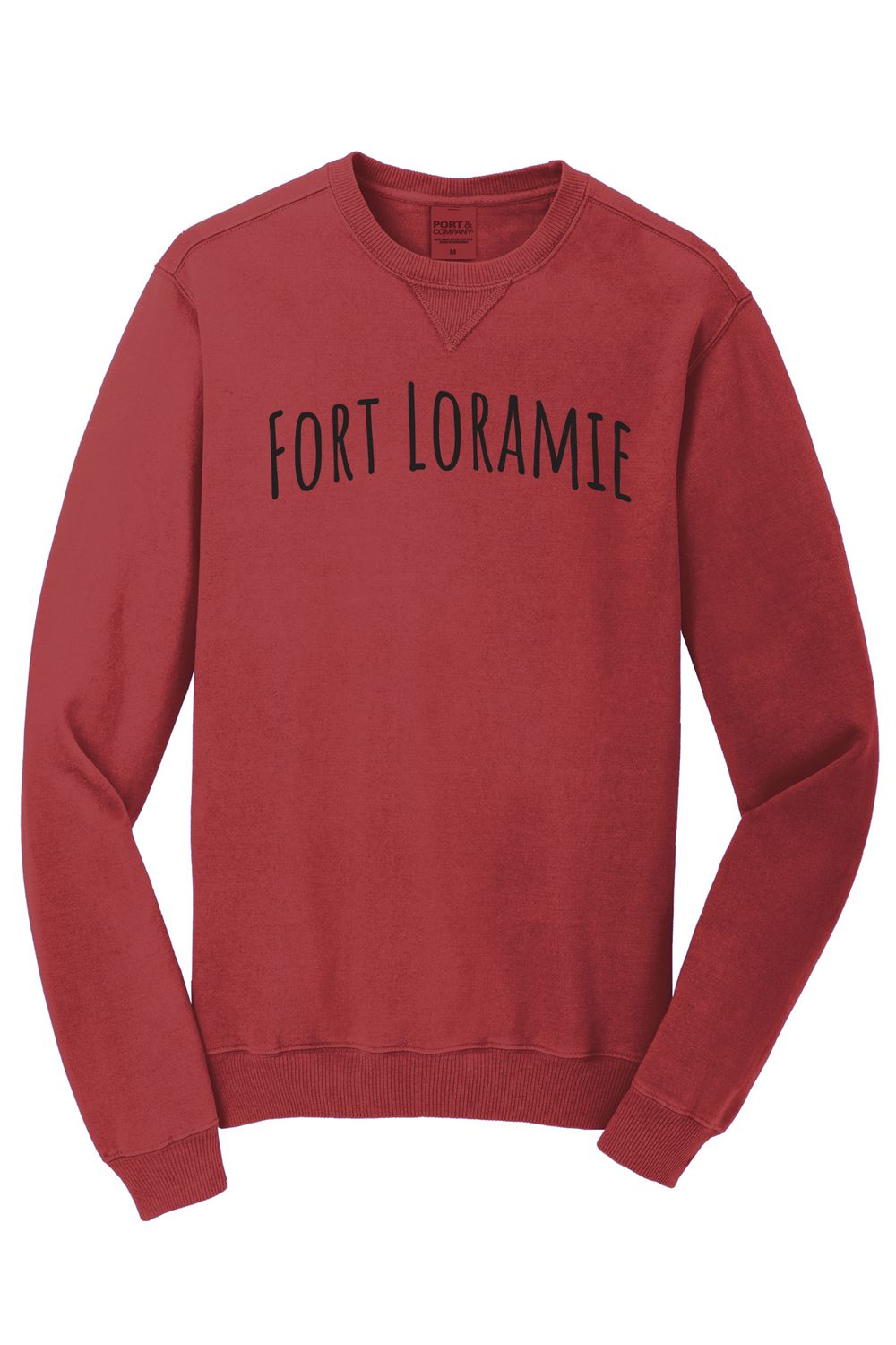 Fort Loramie Port &amp; Company® Beach Wash® Garment-Dyed Crewneck Sweatshirt PC098FR