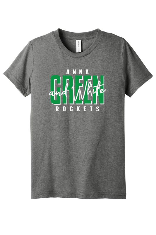 ANNA BELLA+CANVAS ® Youth Triblend Short Sleeve Tee _ VIBES  BC3413Y
