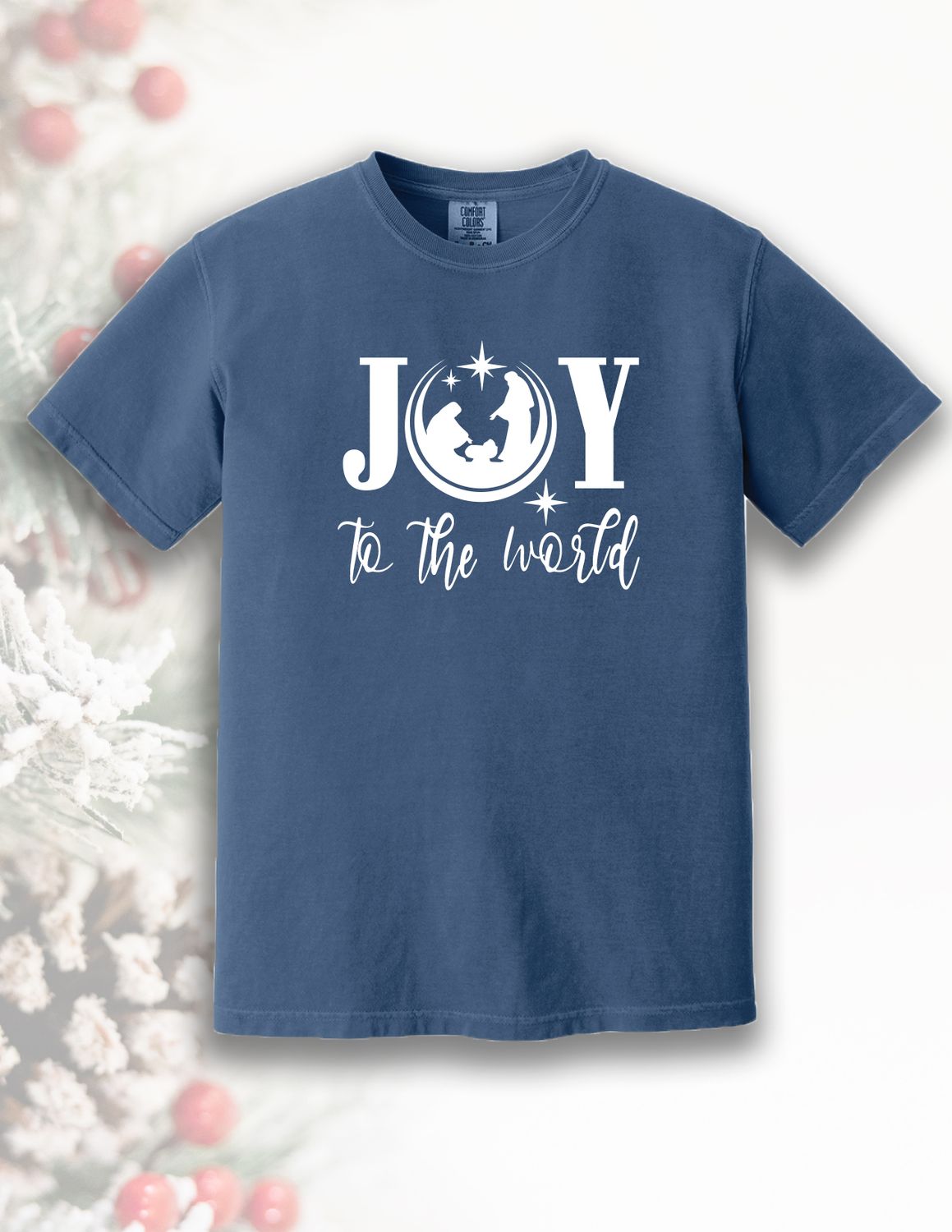 Christmas - Comfort Colors Heavy Cotton T-shirt _ Joy 1717