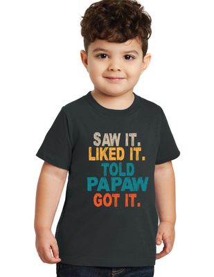 Titles _ Port &amp; Company® Toddler Fan Favorite™ Tee PC450TD Saw it
