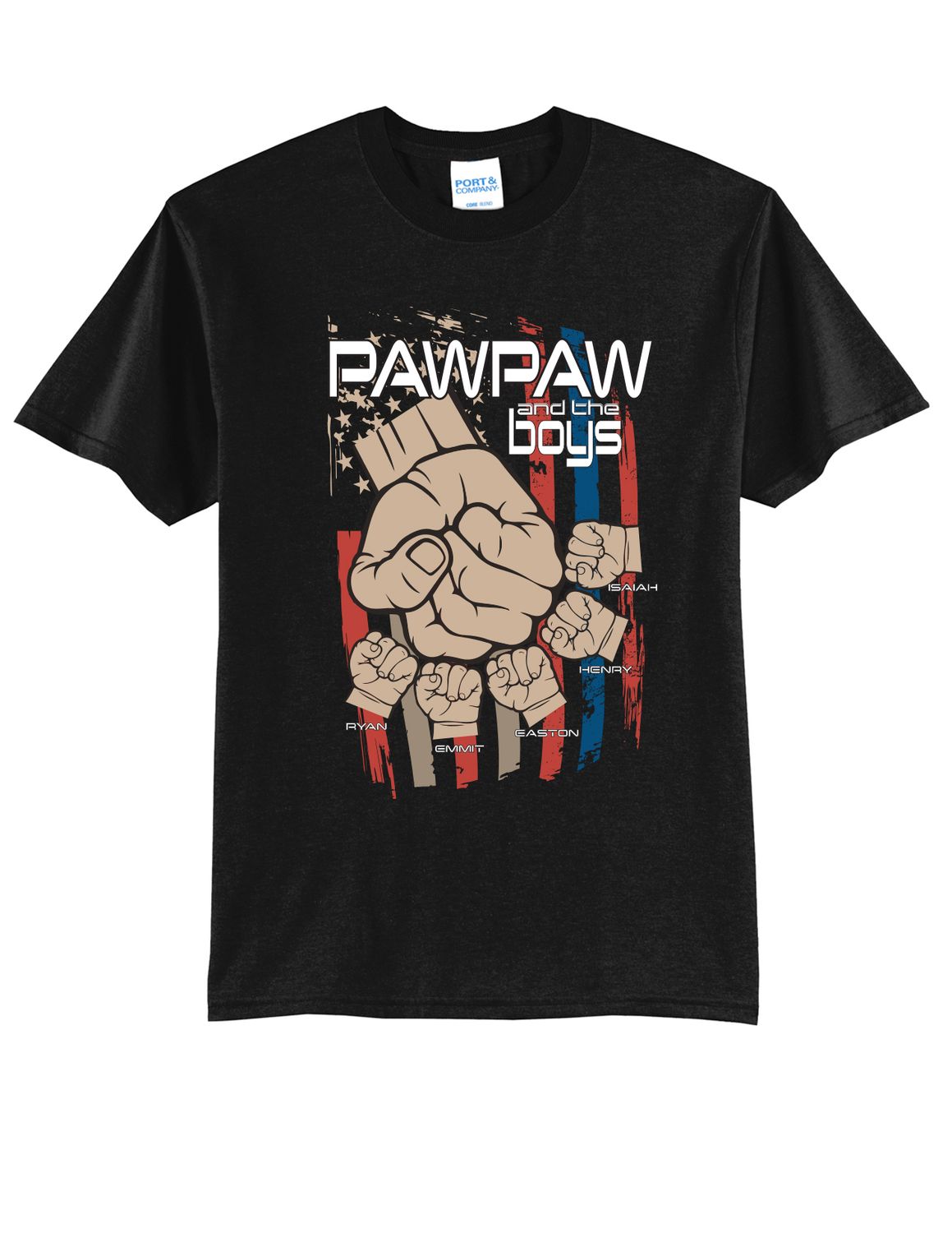 TMS Titles - Comfort Colors Heavy Cotton T-shirt _ Fist Bump 1717