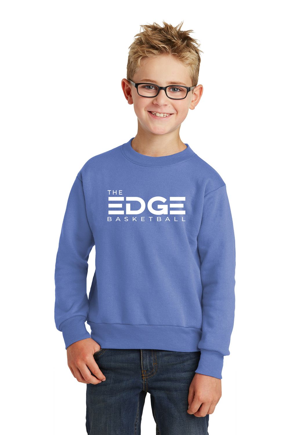 THE EDGE - YOUTH Crewneck Sweatshirt PC90Y