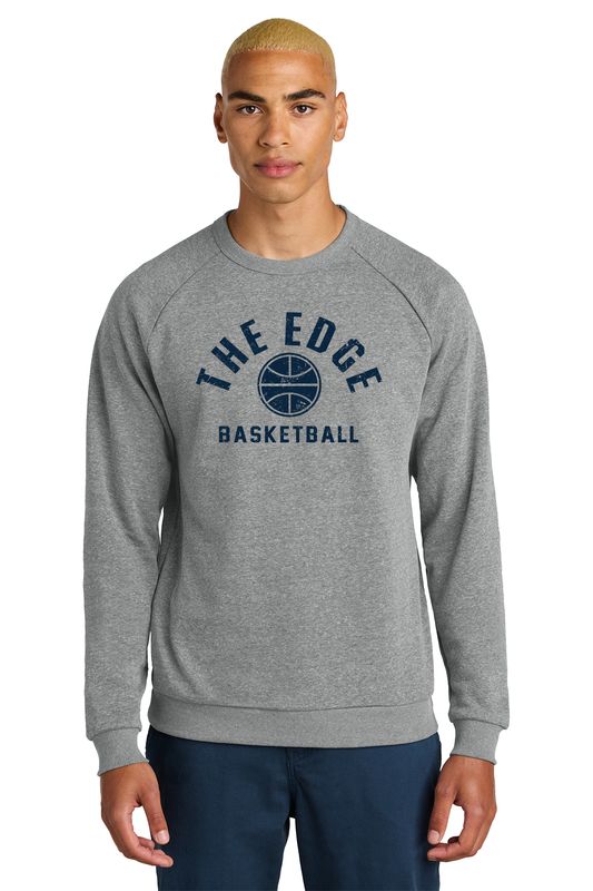 THE EDGE - District Triblend Crewneck - Vintage Design DT1304