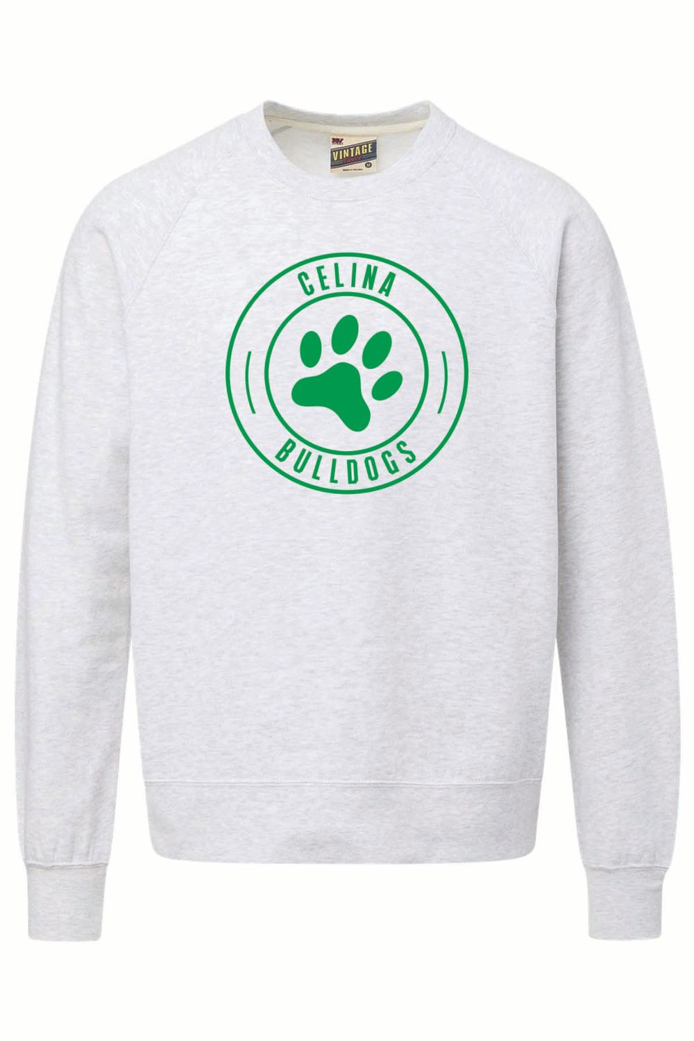 Celina - MV Sport - Vintage Fleece Raglan Crewneck Sweatshirt - 17116CEL