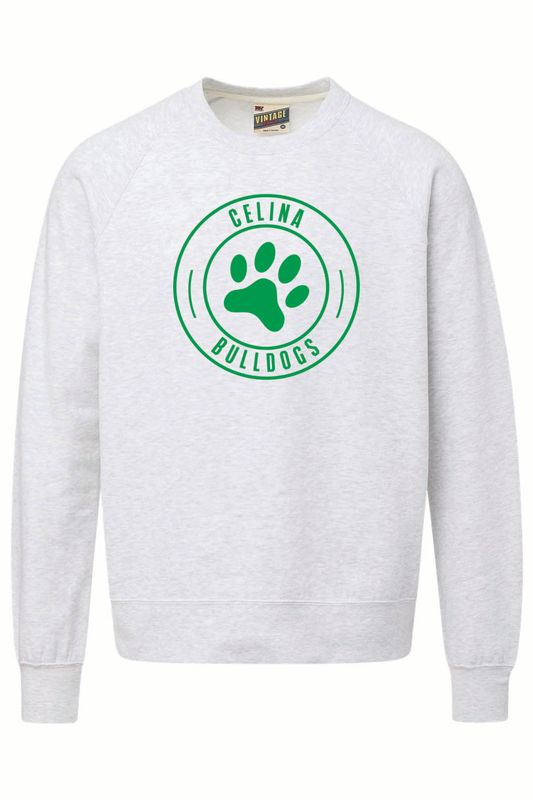 Celina - MV Sport - Vintage Fleece Raglan Crewneck Sweatshirt - 17116CEL