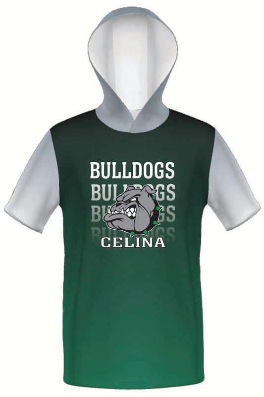 Celina _ Cotton Touch Short Sleeve Hoodie _ Sublimated Grey Sleeves