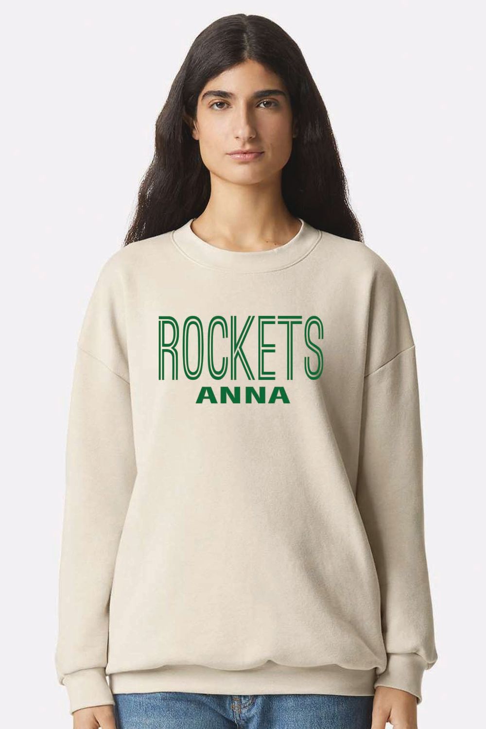 Anna _ American Apparel - ReFlex Fleece Crewneck Sweatshirt - RF496_ANNA