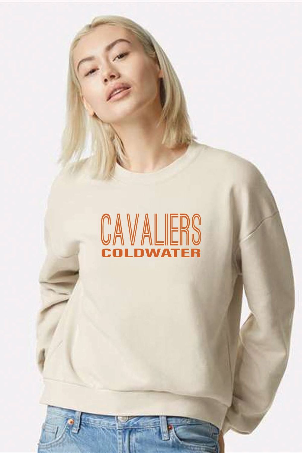 Coldwater _ American Apparel - ReFlex Women&#39;s Fleece Crewneck Sweatshirt - RF494_CW