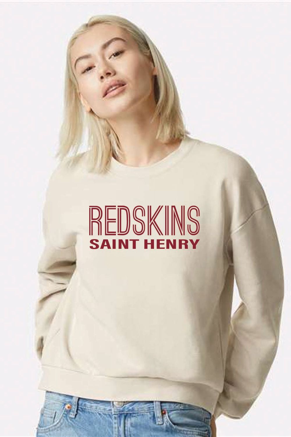 SH _ American Apparel - ReFlex Women&#39;s Fleece Crewneck Sweatshirt - RF494_SH