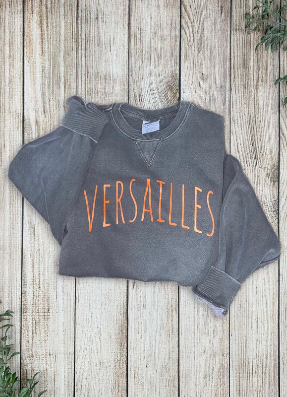 Versailles  Port &amp; Company® Beach Wash® Garment-Dyed Crewneck Sweatshirt PC098V