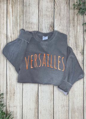 Versailles  Port &amp; Company® Beach Wash® Garment-Dyed Crewneck Sweatshirt PC098V