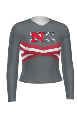 NEW KNOXVILLE  _ Long Sleeve Cheer Uniform