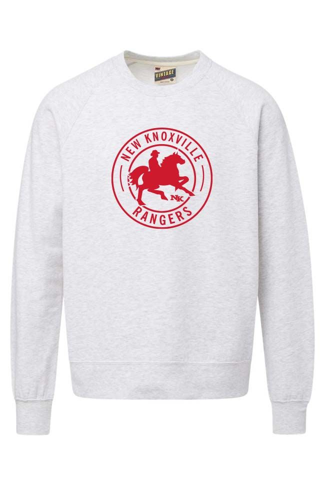 NK - MV Sport - Vintage Fleece Raglan Crewneck Sweatshirt - 17116NK