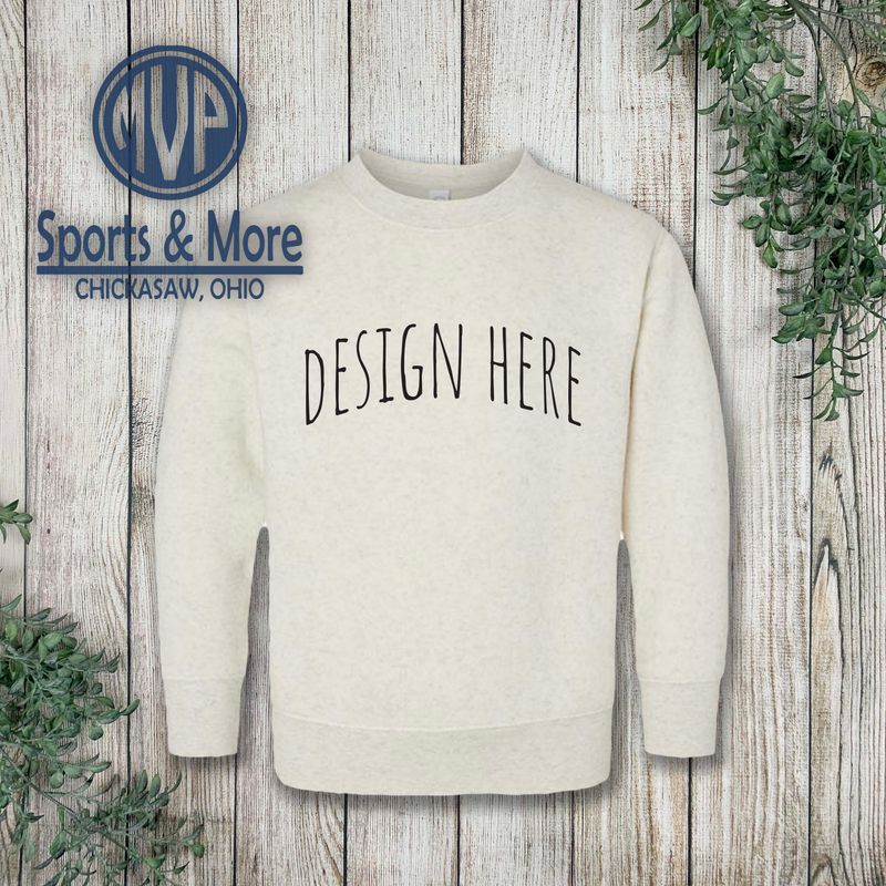 Rabbit Skins - Toddler Fleece Crewneck Sweatshirt _ Amatic Arch _ TMS
