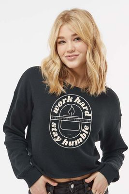 Independent Trading Co. - Women&#39;s Lightweight Crop Crewneck Sweatshirt