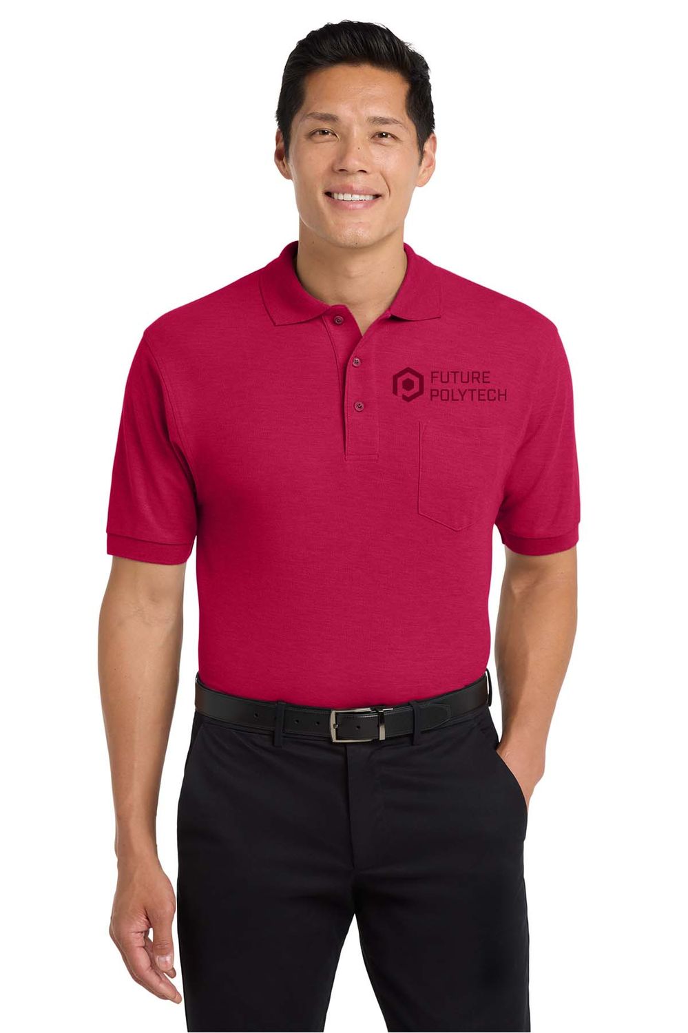 Port Authority® Tall Silk Touch Polo with Pocket