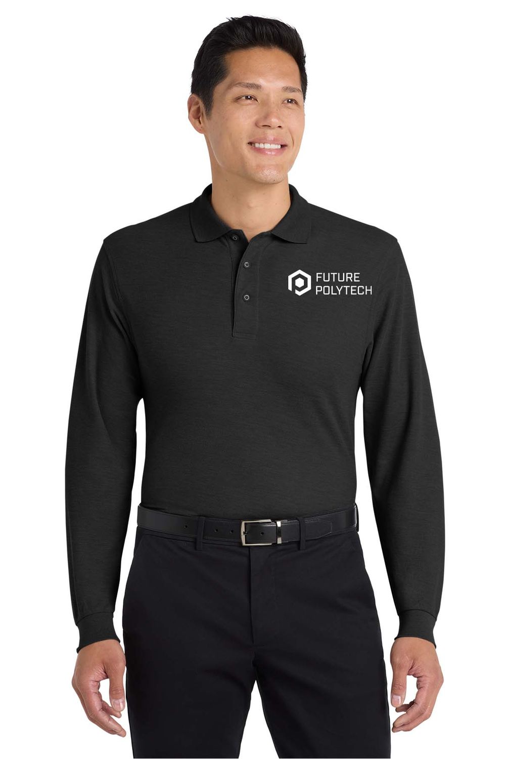 Port Authority® Silk Touch™ Long Sleeve Polo K500LS