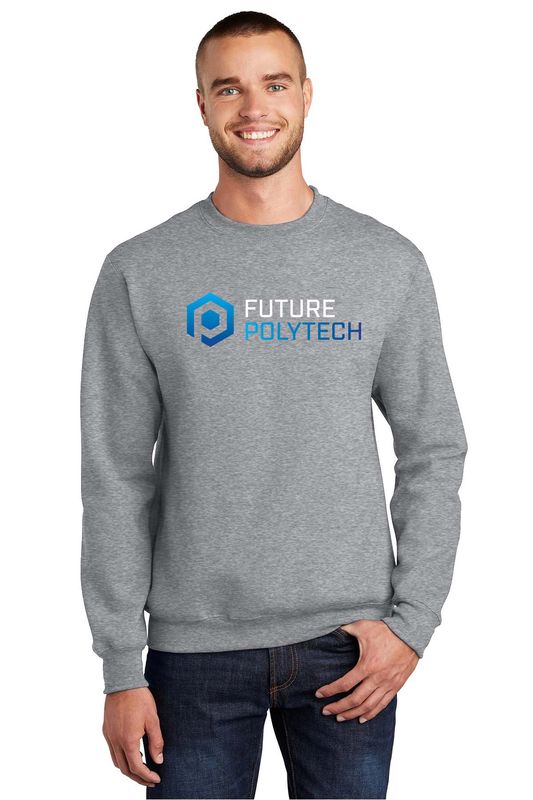 Port &amp; Company® Tall Essential Fleece Crewneck Sweatshirt. PC90T