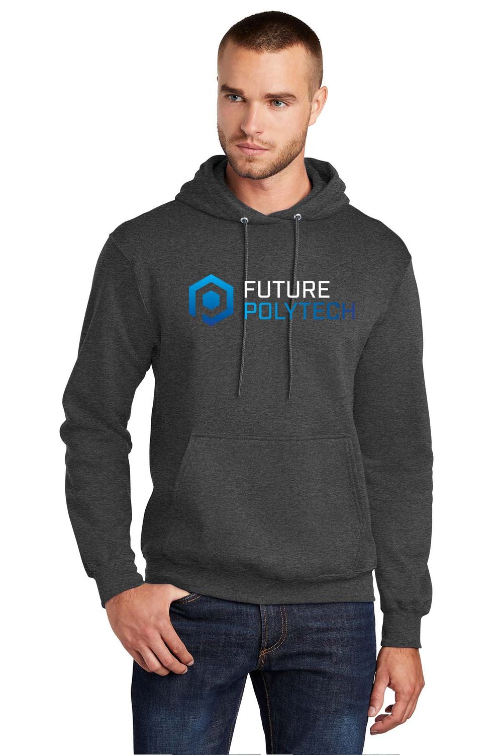 Port &amp; Company® - Core Fleece Pullover Hooded Sweatshirt. PC78H