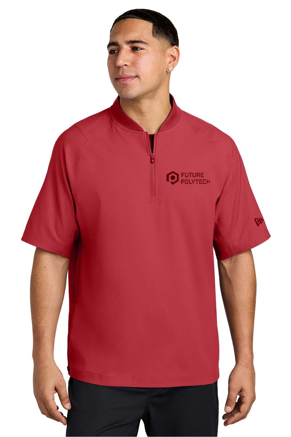 New Era ® Cage Short Sleeve 1/4-Zip Jacket. NEA600