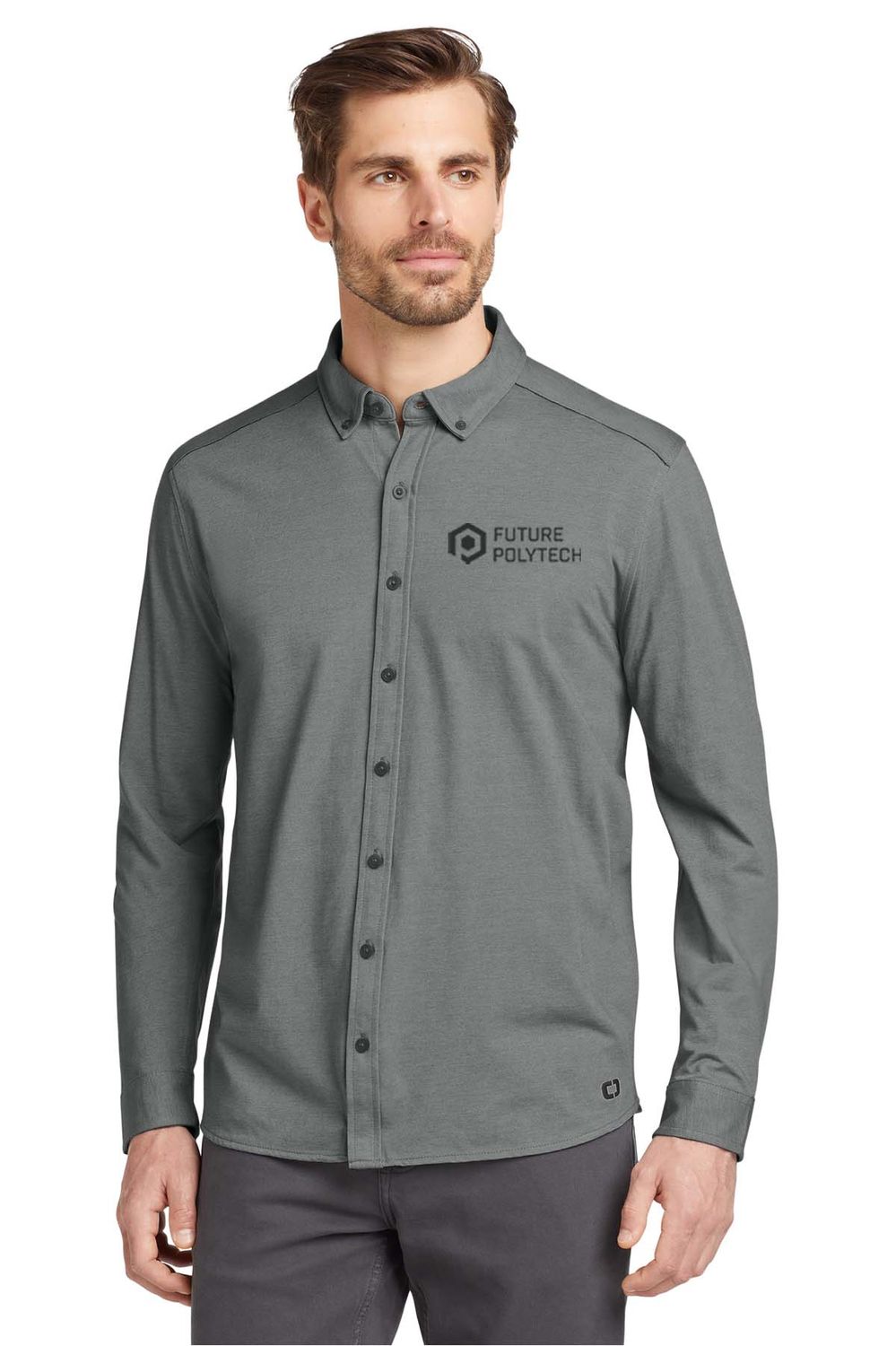OGIO ®  Code Stretch Long Sleeve Button-Up. OG145
