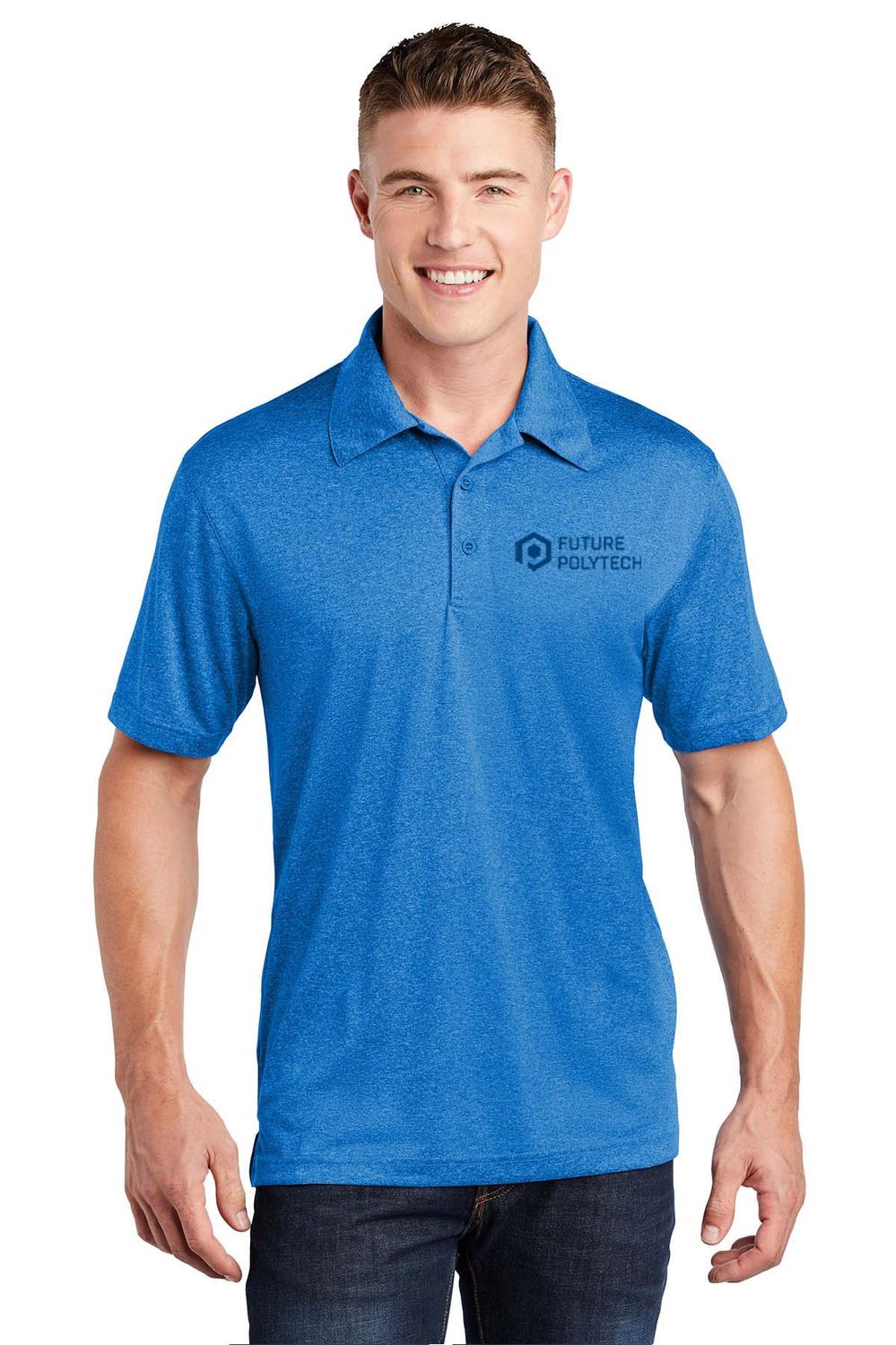Sport-Tek® Heather Contender Polo. ST660