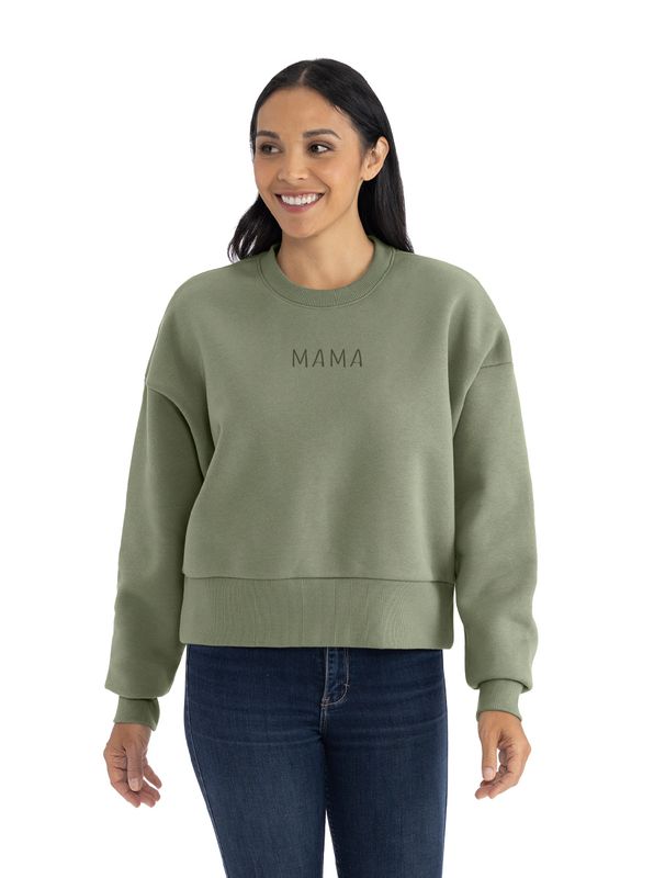 Next Level Apparel Women’s Heavyweight Sweatshirt NL9087 - EMB. MAMA
