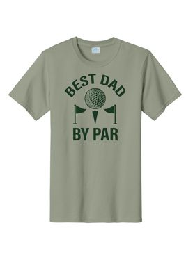 Port &amp; Company® Essential Tee _ Best Dad by Par