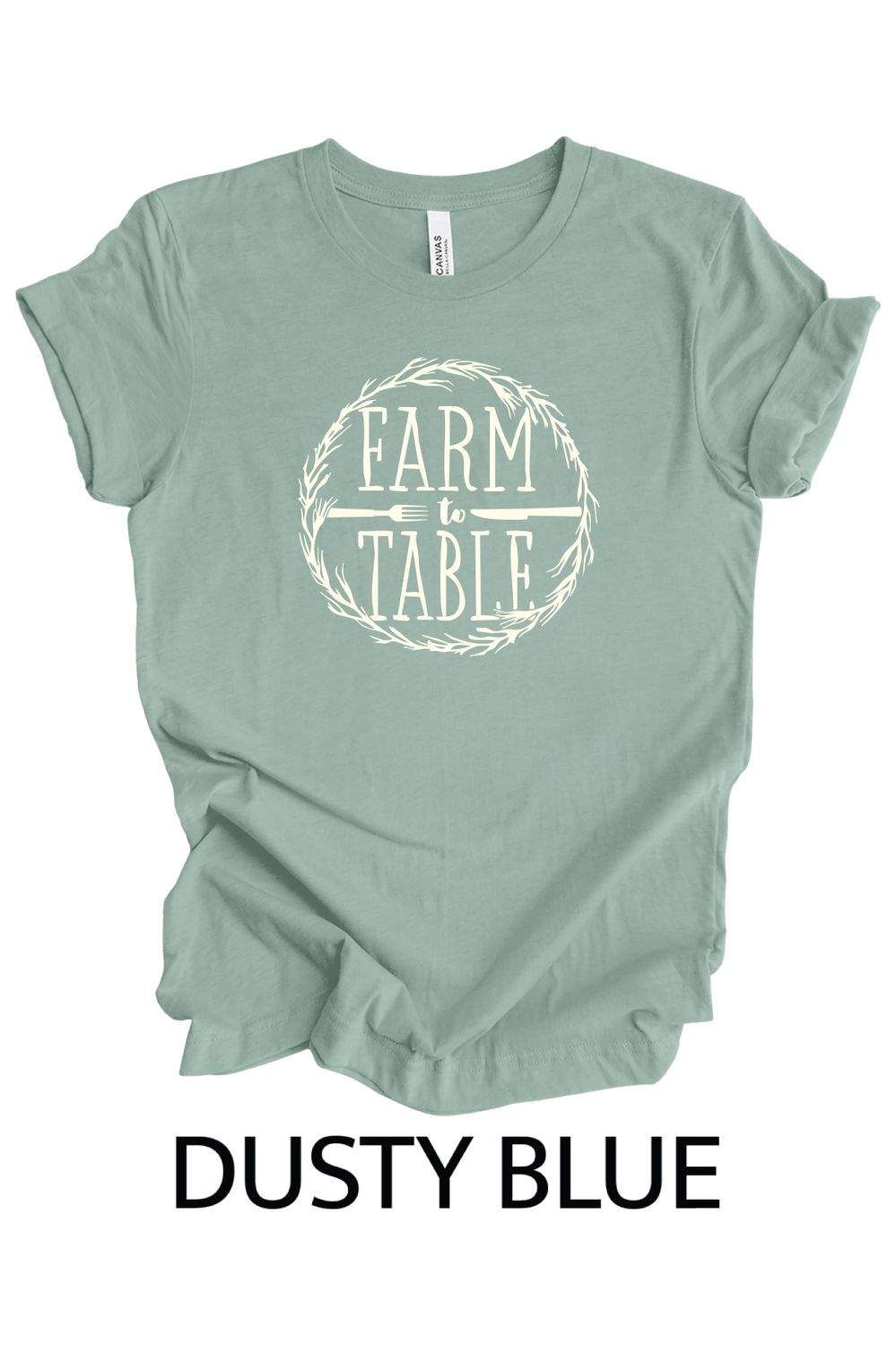 BELLA+CANVAS ® Unisex Triblend Short Sleeve Tee _ Farm to Table