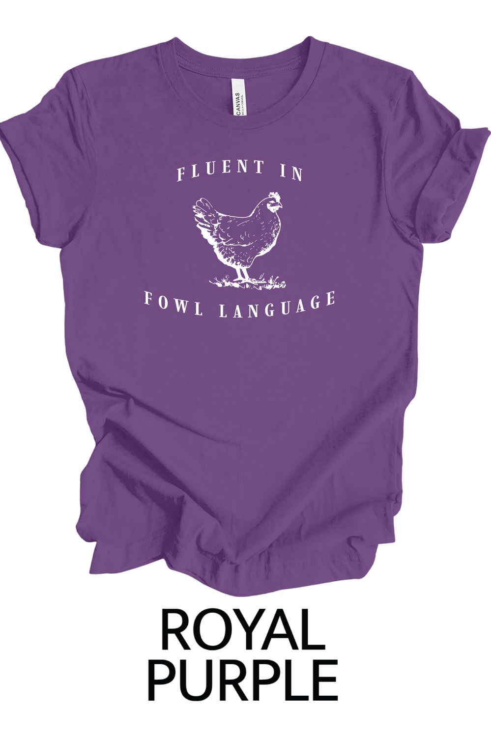 BELLA+CANVAS ® Unisex Triblend Short Sleeve Tee _ Fowl Language