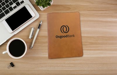 9.5&quot;x12&quot; Zipper Padfolio