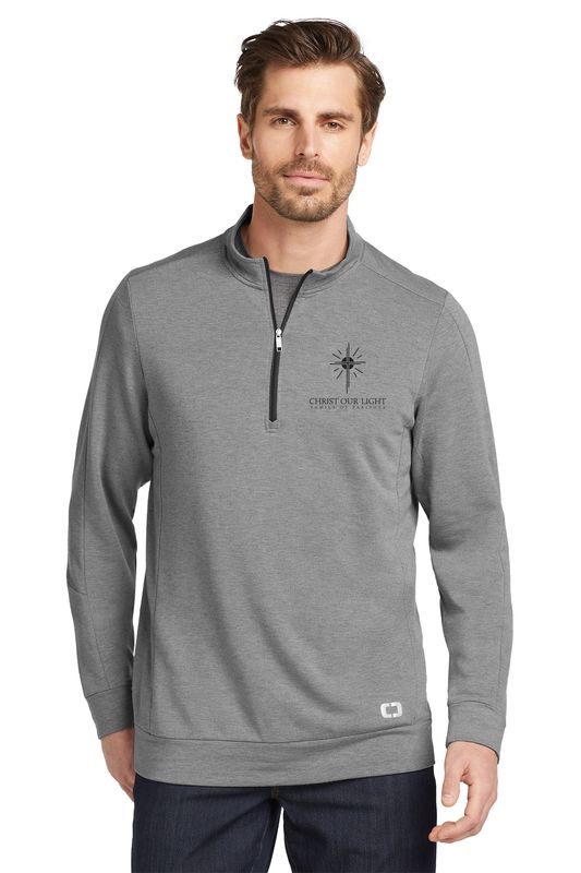 OGIO Luuma 1/2-Zip Fleece _ Christ Our Light