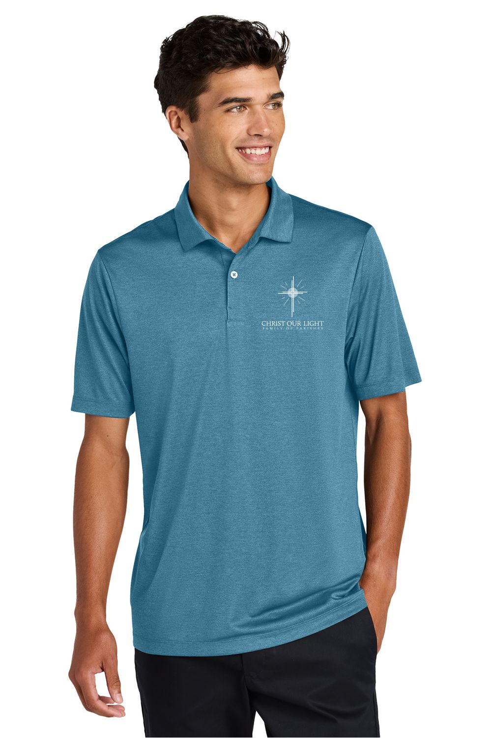 Mercer+Mettle Recharge Jersey Polo _ Christ Our Light