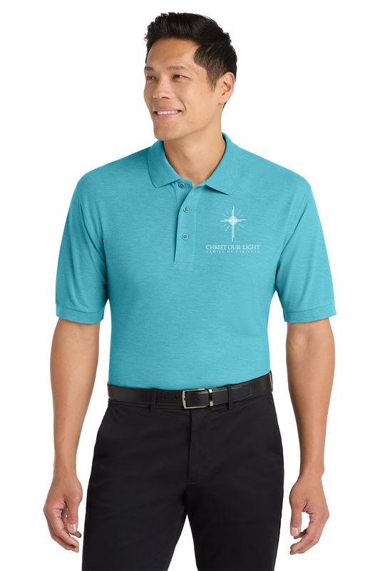 Port Authority Silk Touch Polo _ Christ Our Light