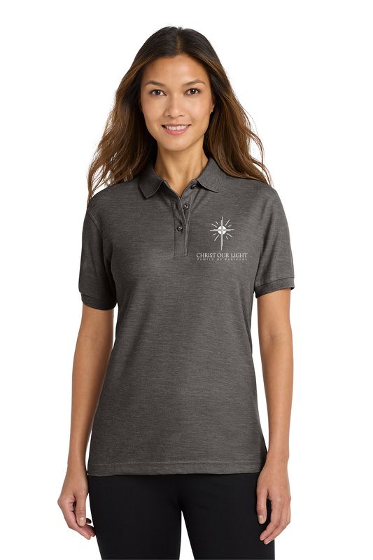 Port Authority Women&#39;s Silk Touch Polo _ Christ Our Light