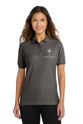 Port Authority Women's Silk Touch Polo _ Christ Our Light