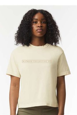 Women's Heavyweight Boxy T-Shirt - 3023CL Box Logo