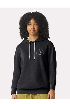 Arched Left Chest _ Garment-Dyed Lightweight Fleece Hooded Sweatshirt - 1467
