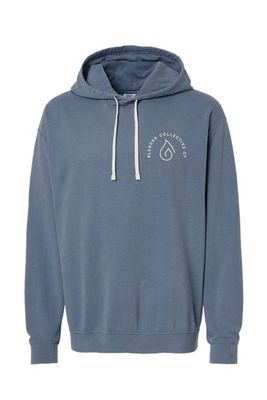 Arched Left Chest _ Garment-Dyed Lightweight Fleece Hooded Sweatshirt - 1467