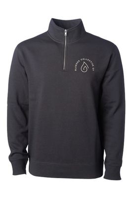 Arched Left Chest _ Midweight Quarter-Zip Pullover - SS4600QZ