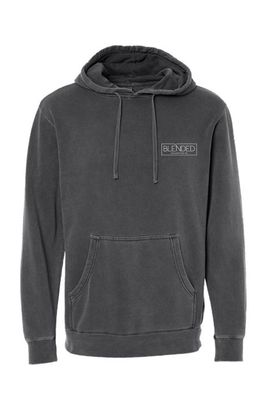 Box Left Chest _ Midweight Pigment-Dyed Hooded Sweatshirt - PRM4500