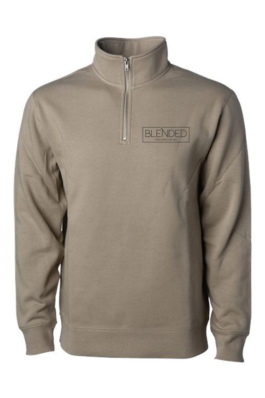 Box Left Chest _ Midweight Quarter-Zip Pullover - SS4600QZ