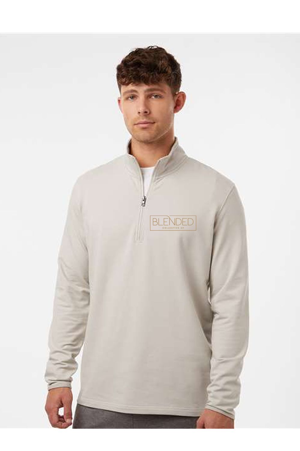 Box Left Chest _ Perform Quarter-Zip Pullover - EXP20PQ