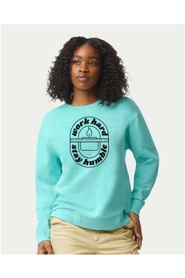 Garment-Dyed Lightweight Fleece Crewneck Sweatshirt - 1466 _ WHSH