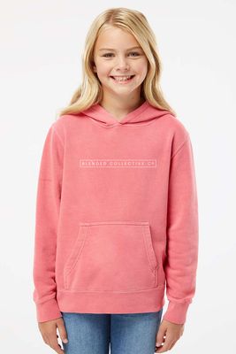 Youth Midweight Pigment-Dyed Hooded Sweatshirt - PRM1500Y _ BOX LOGO